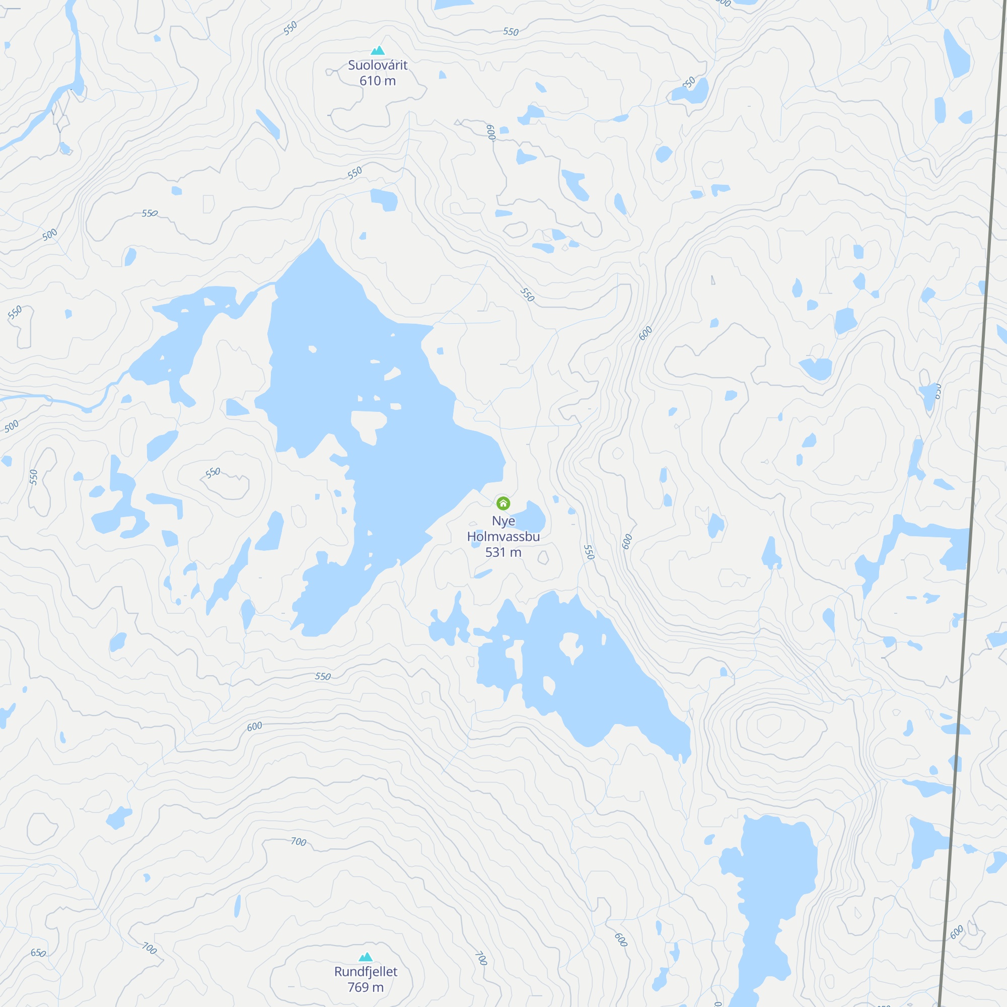 Nye Holmvassbu map