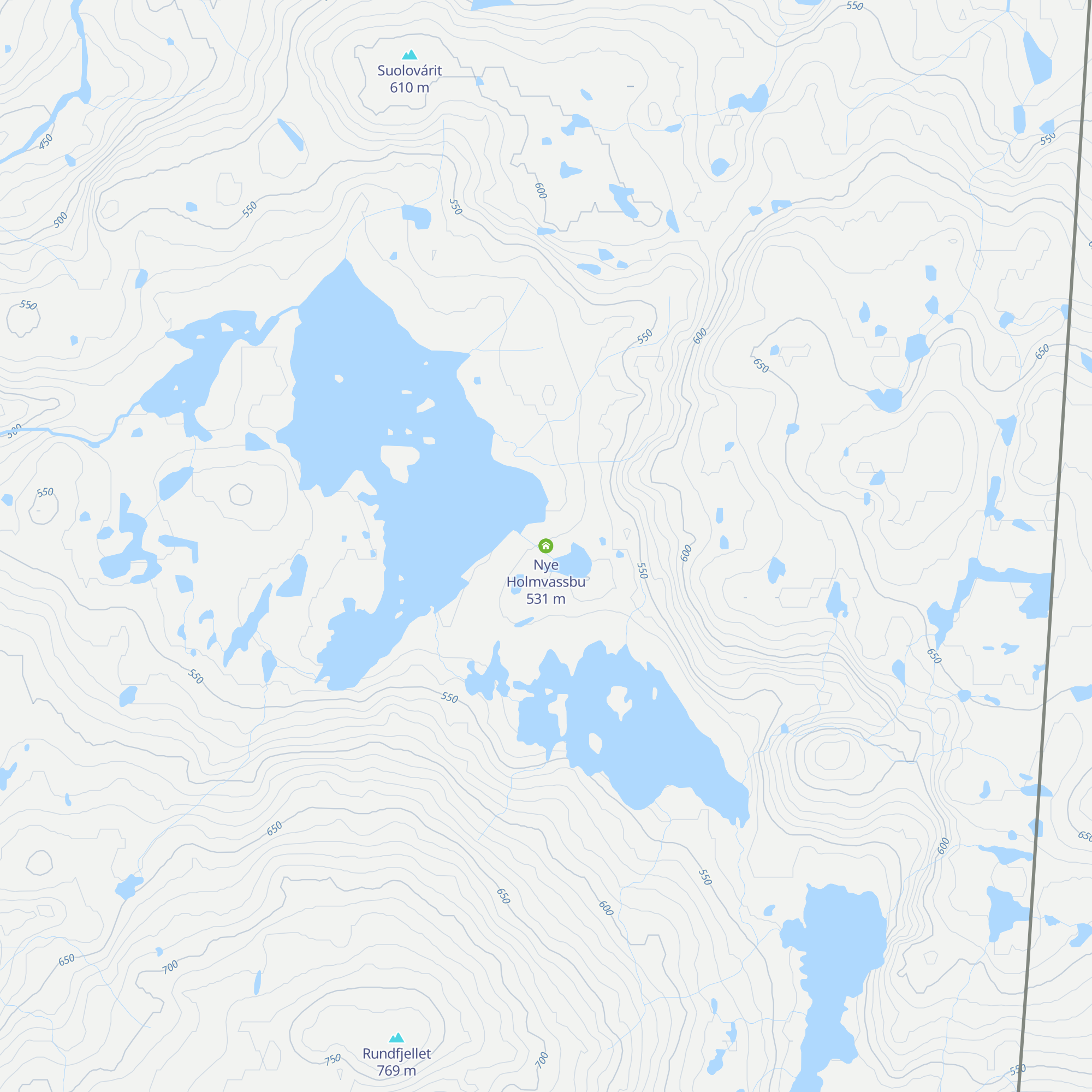Nye Holmvassbu map