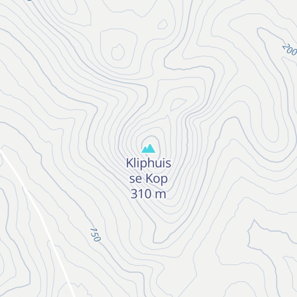 Map of Kliphuis se Kop