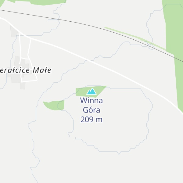 Map of Winna Góra