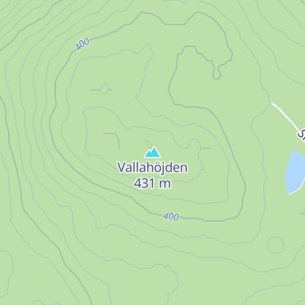 Map of Vallahöjden