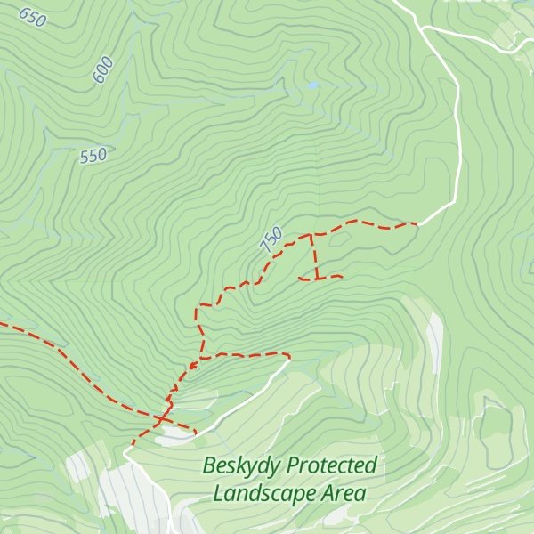 Map of Hradisko