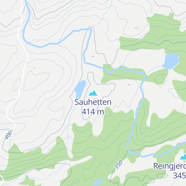 Map of Sauhetten