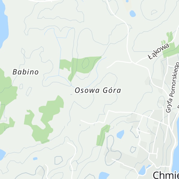 Map of Osowa Góra