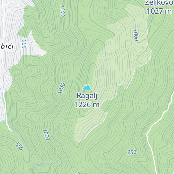 Map of Ragalj