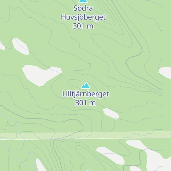 Map of Lilltjärnberget