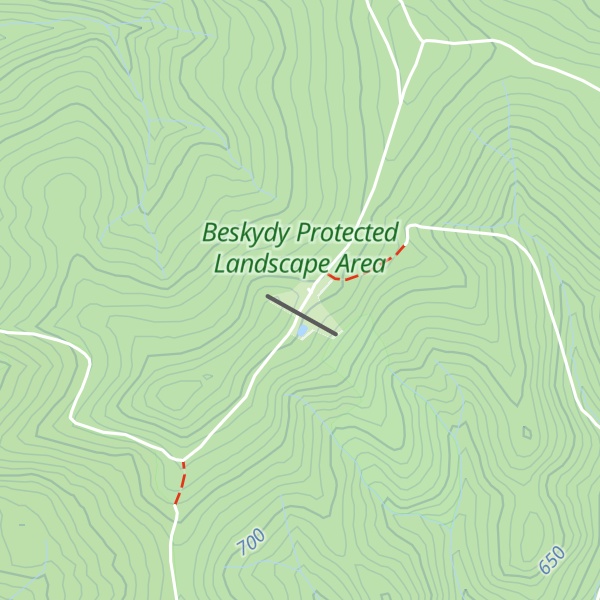 Map of Horská chata Vsacký cáb