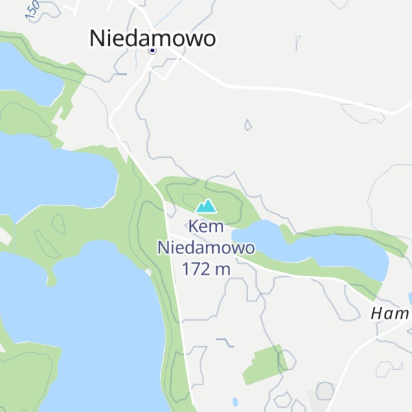 Map of Kem Niedamowo