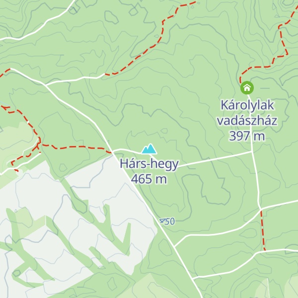 Map of Hárs-hegy