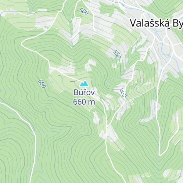Map of Horská chata Búřov