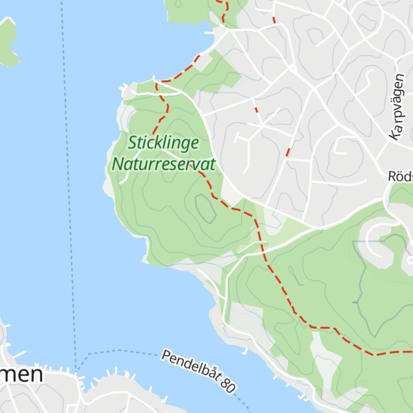 Map of Abborrbacken