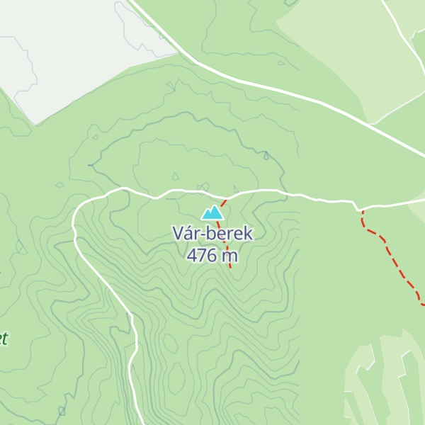 Map of Vár-berek