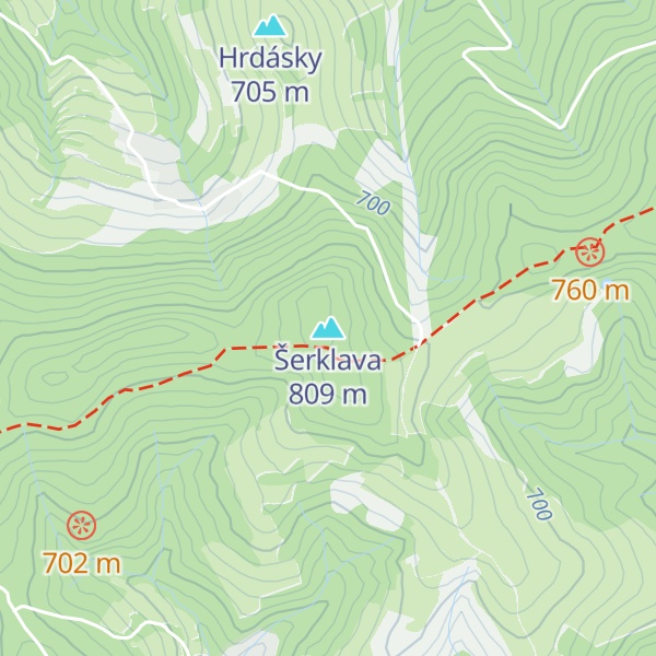 Map of Šerklava