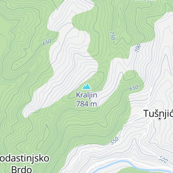 Map of Kraljin