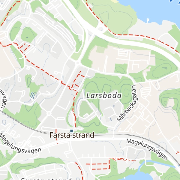 Map of Burmanstorpsberg