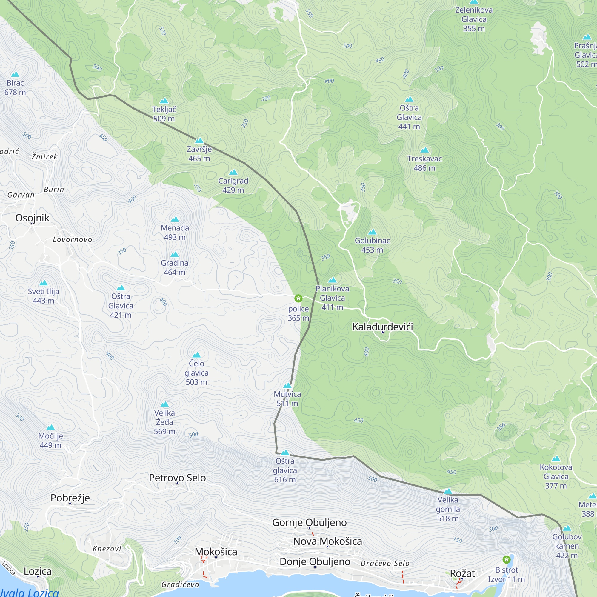 police map