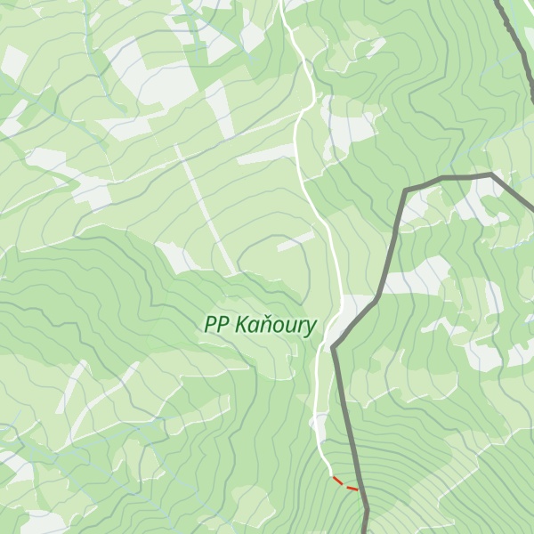 Map of Horní Vysocká