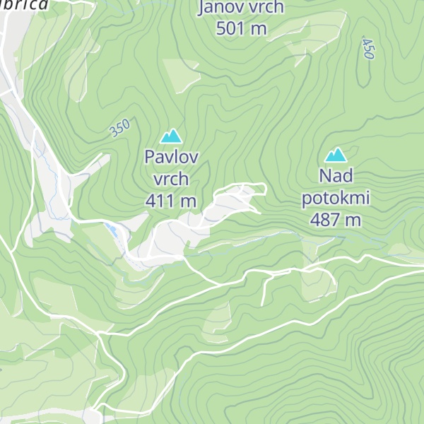Map of Chata Trubárka