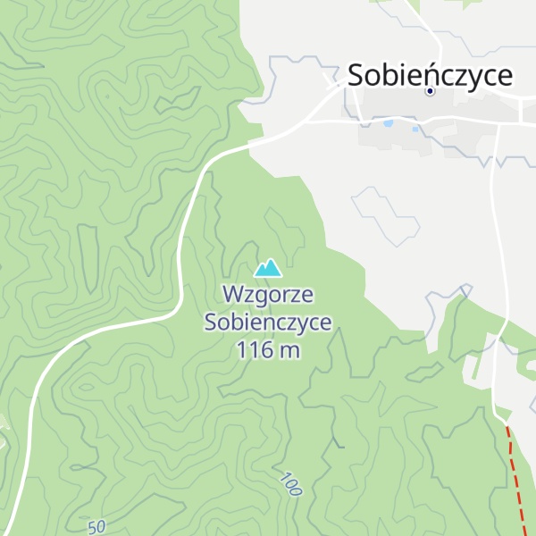 Map of Wzgorze Sobienczyce