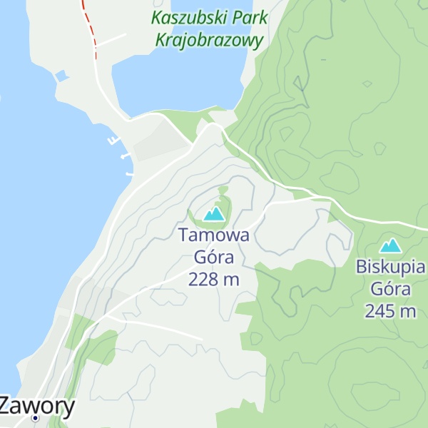 Map of Tamowa Góra