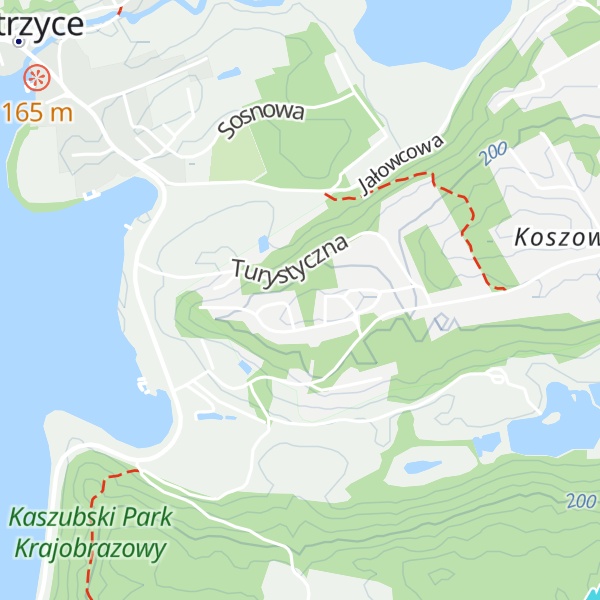 Map of Trzebińska Góra