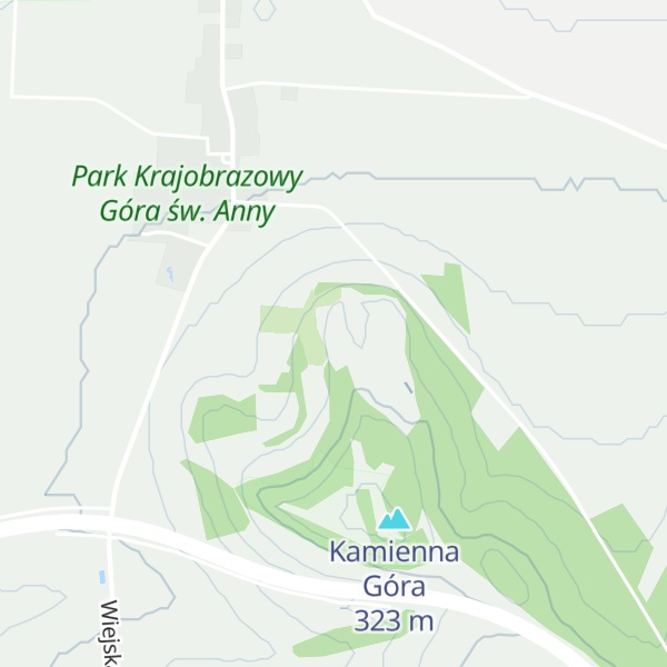 Map of Ligocka Górka