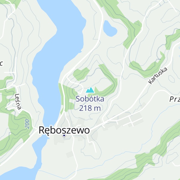 Map of Sobótka