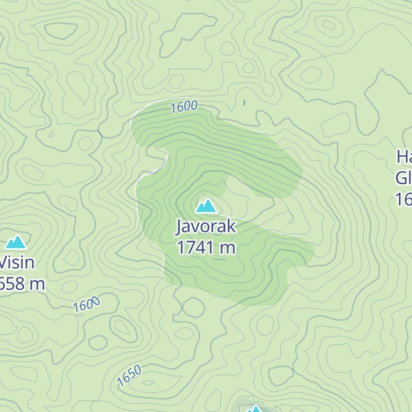 Map of Javorak
