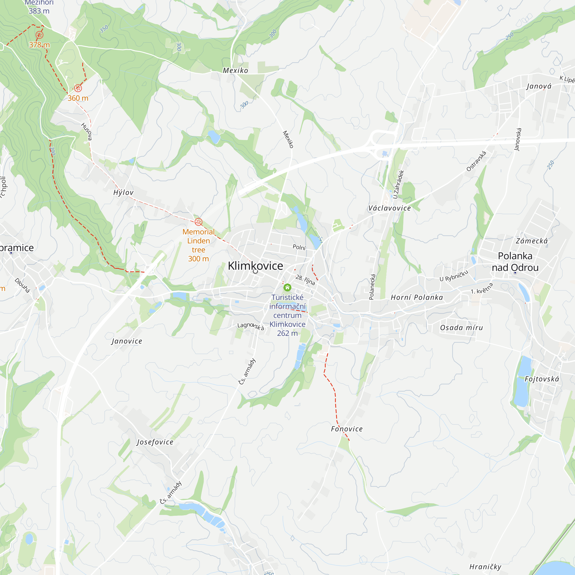 Turistické informační centrum Klimkovice map