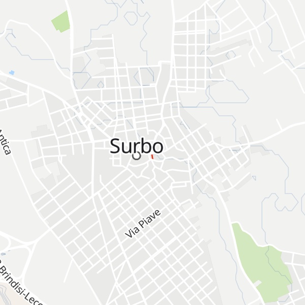 Map of Pro Loco Surbo