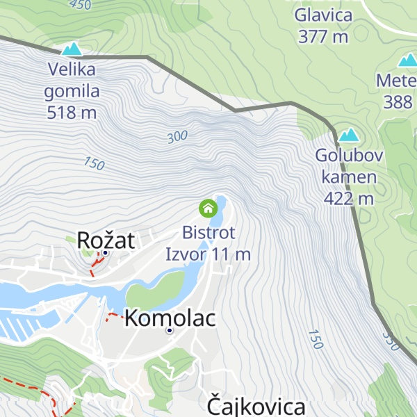 Map of Bistrot Izvor