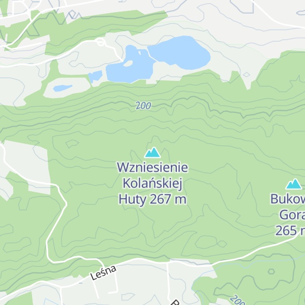 Map of Wzniesienie Kolańskiej Huty