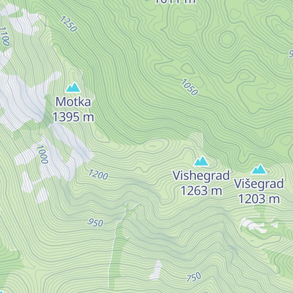 Map of Veliki Vrh