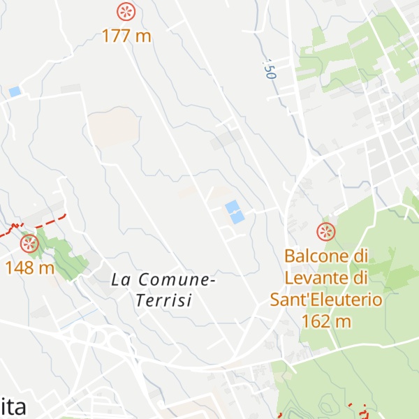 Map of Serra Sant'Eleuterio