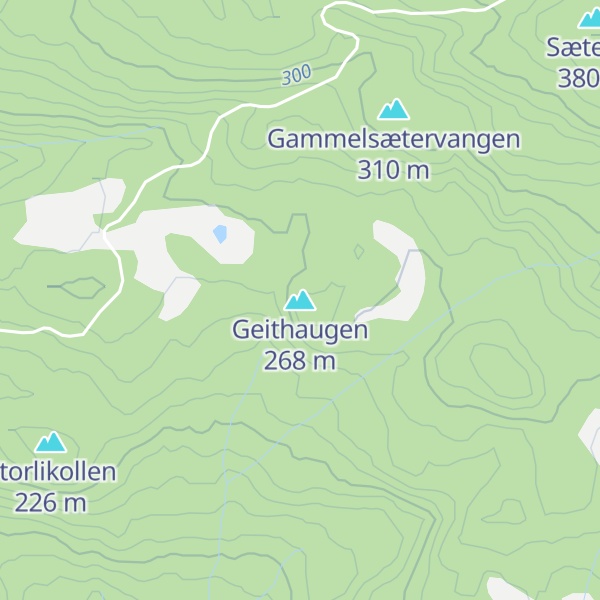 Map of Geithaugen