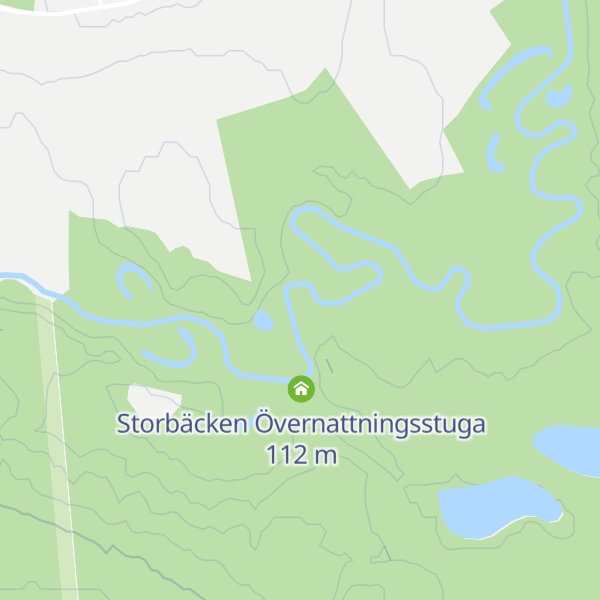 Map of Storbäcken