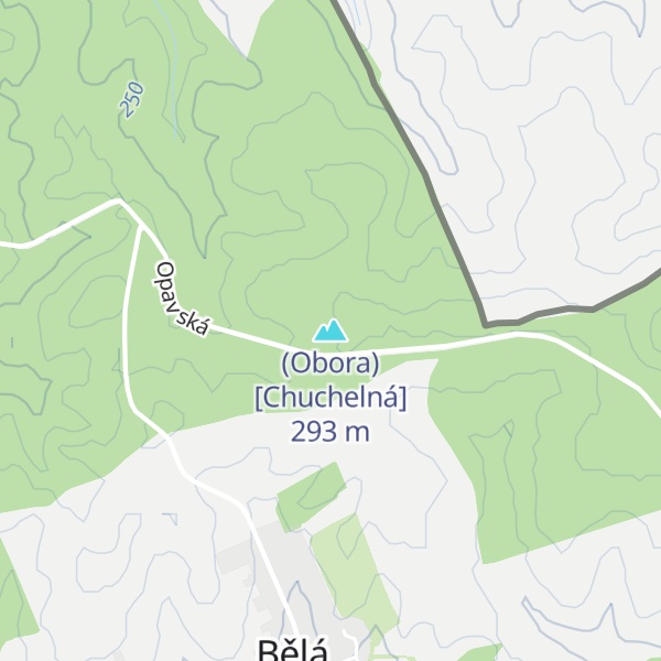 Map of (Obora) [Chuchelná]