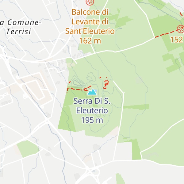 Map of Serra Di S. Eleuterio