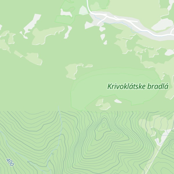 Map of Drieňová