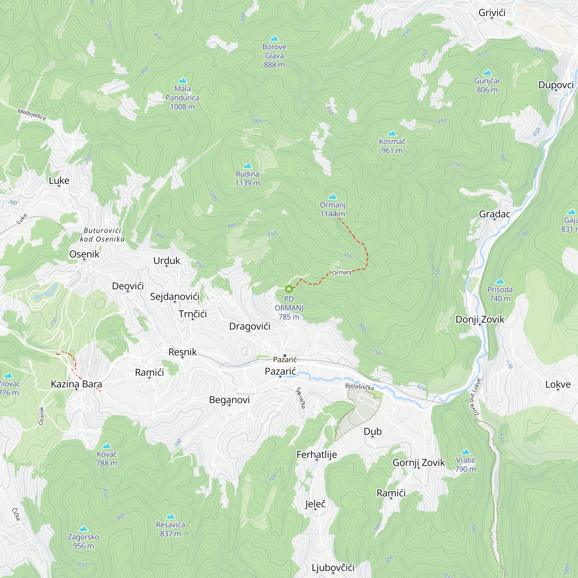 PD ORMANJ map
