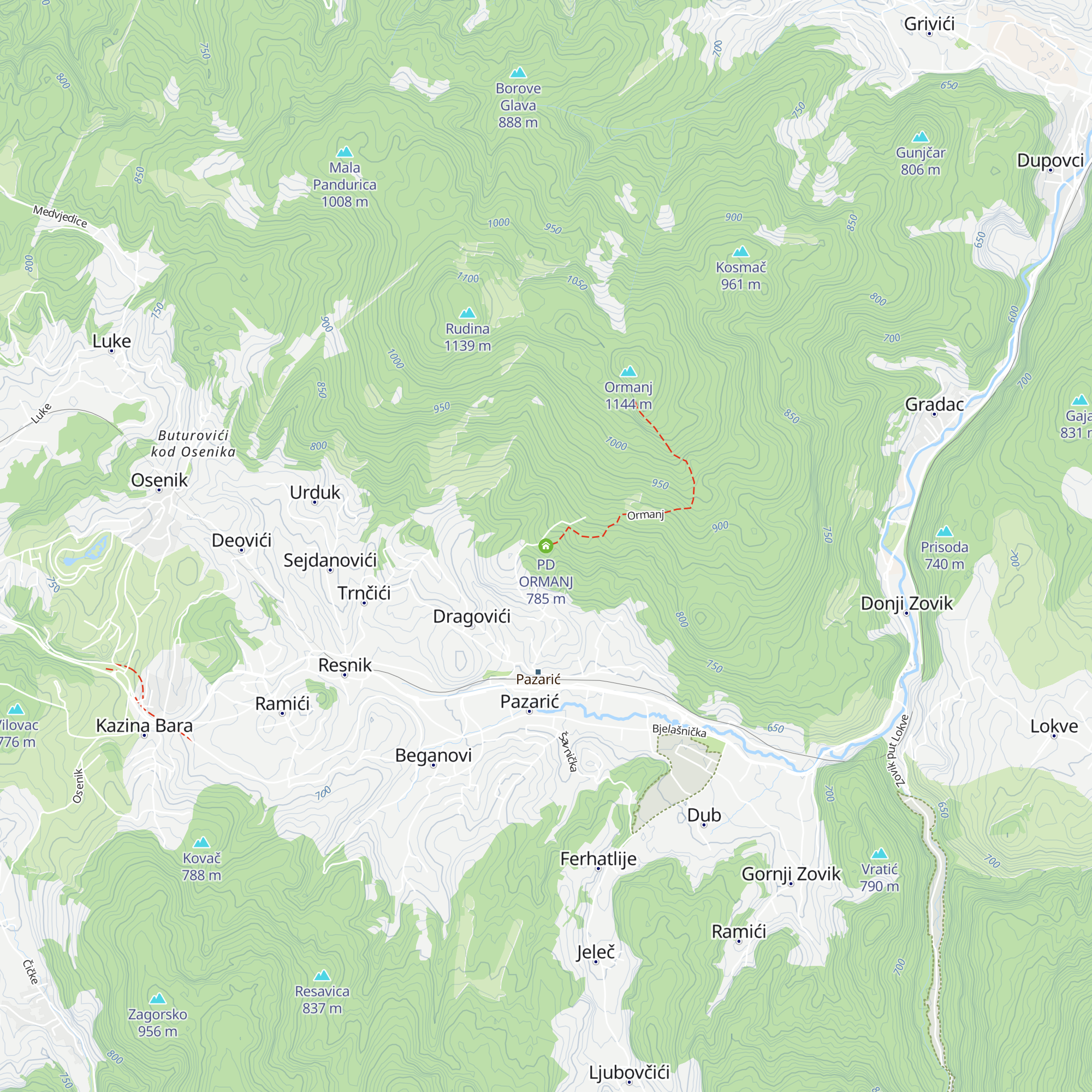 PD ORMANJ map