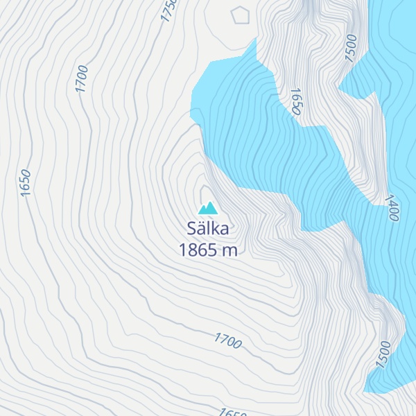 Map of Sälka