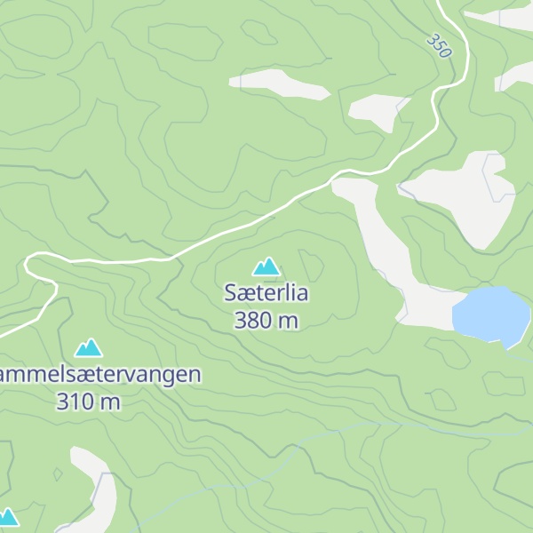 Map of Sæterlia