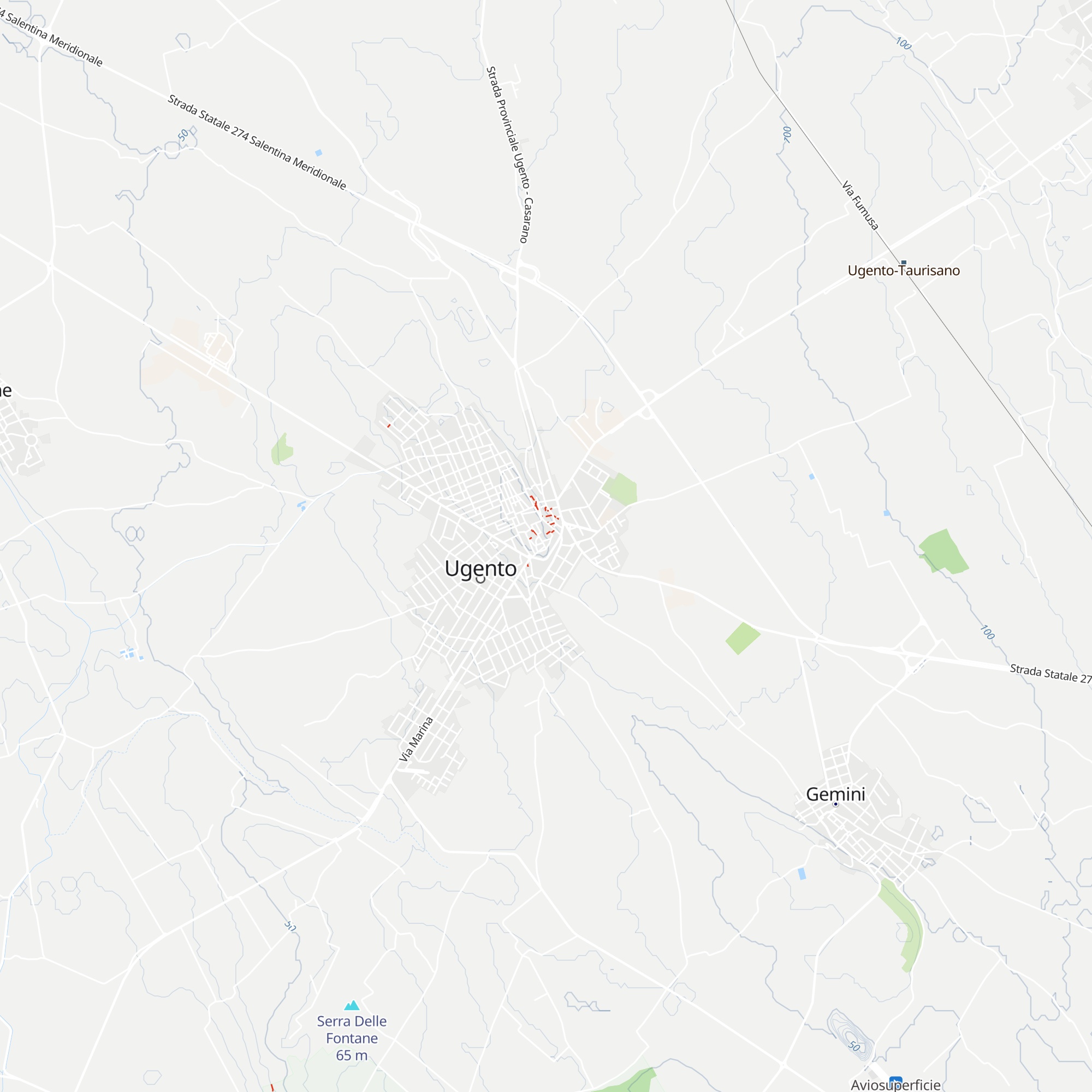 Tourist information map