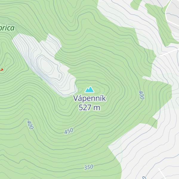 Map of Vápenník