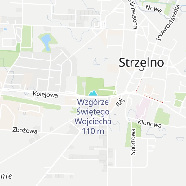 Map of Wzgórze Świętego Wojciecha