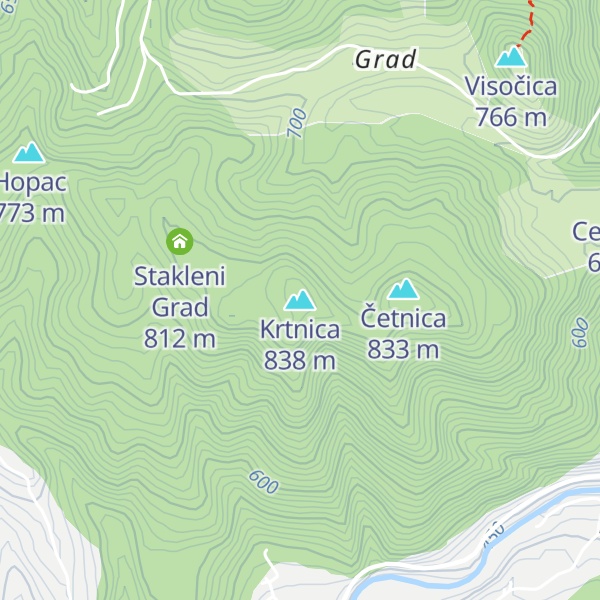 Map of Krtnica