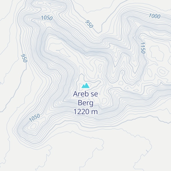 Map of Areb se Berg