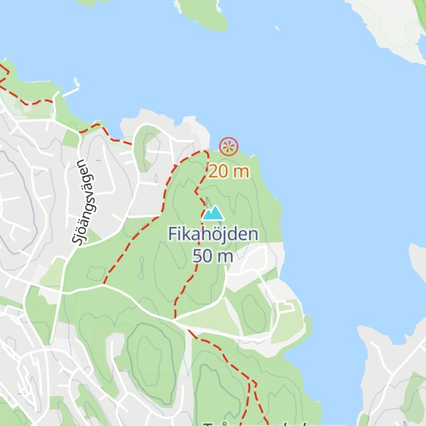Map of Fikahöjden