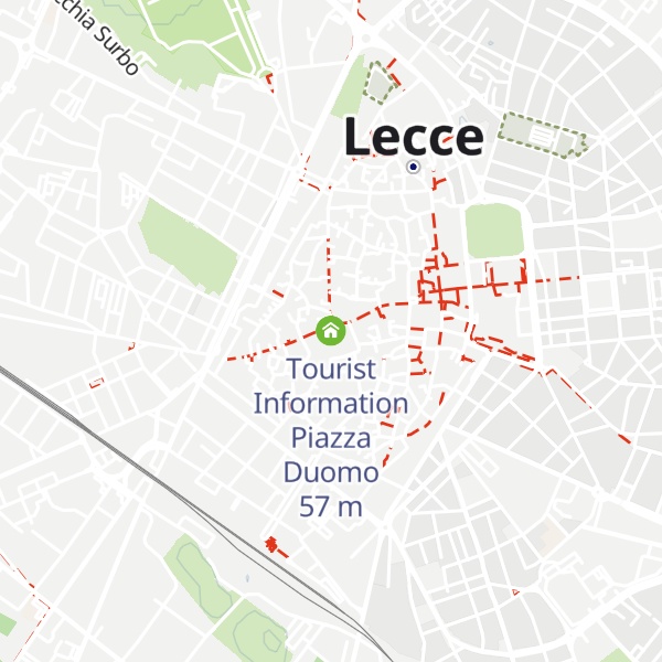 Map of Tourist Information Piazza Duomo